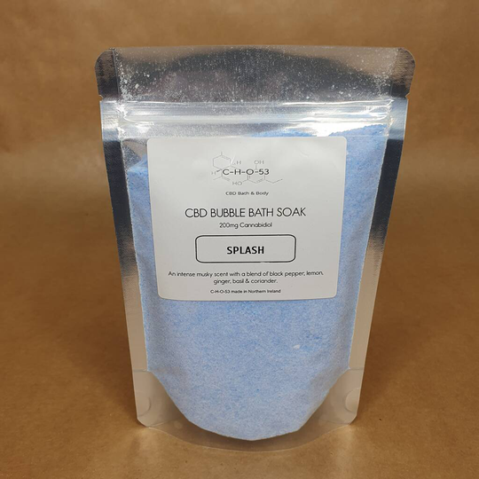 Splash 200mg Cbd Bubble Bath Soak