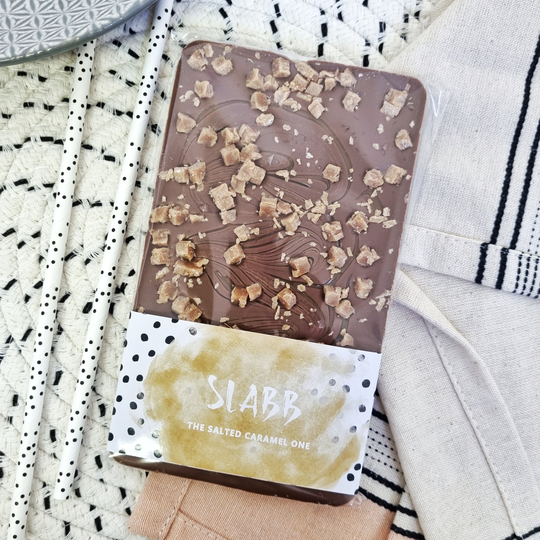 Salted Caramel Milk Chocolate Slabb
