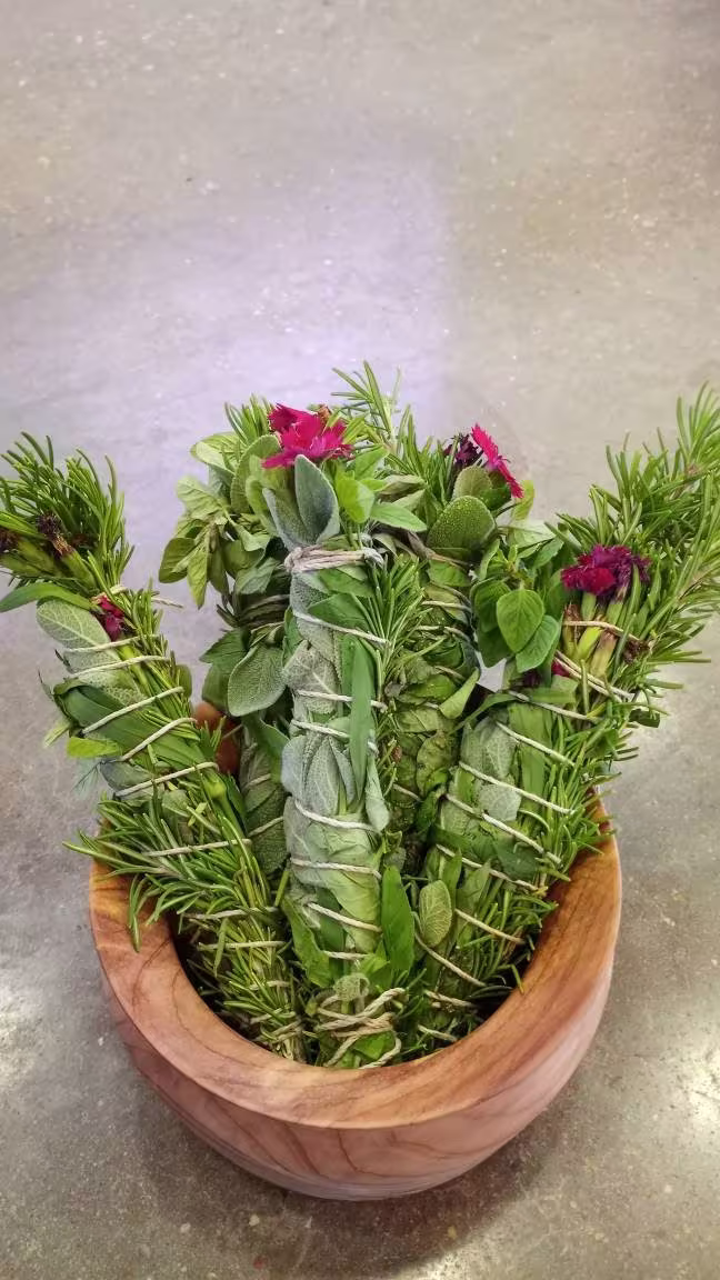 Homegrown Dried Magical Herb Bundles