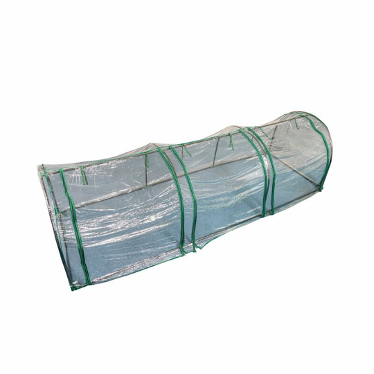 Oypla - Large Tunnel Growhouse Garden Plant Greenhouse with pvc Cover - 300x100x80cm