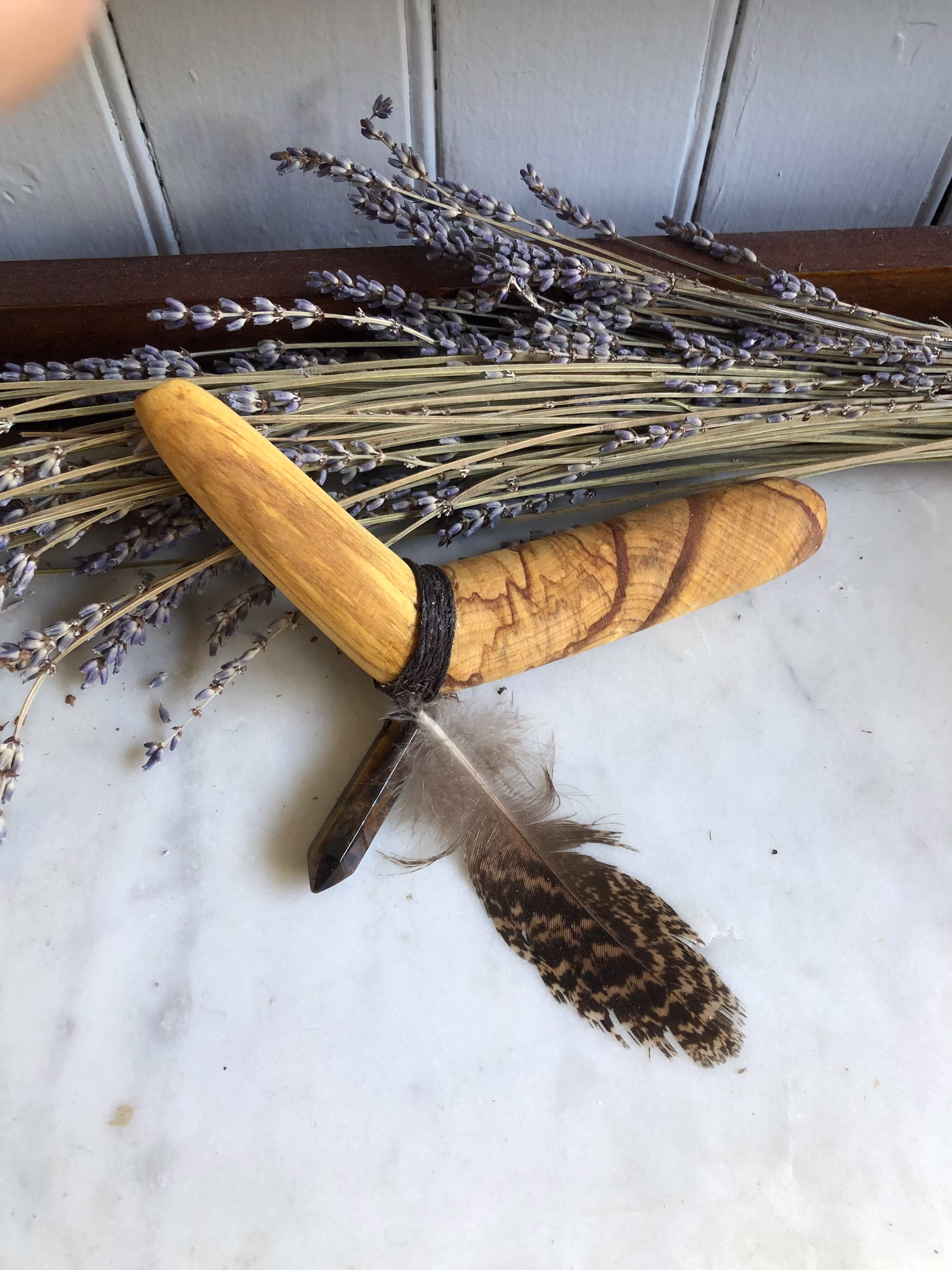 Palo Santo Tepi, Shamanic Snuff Applicator