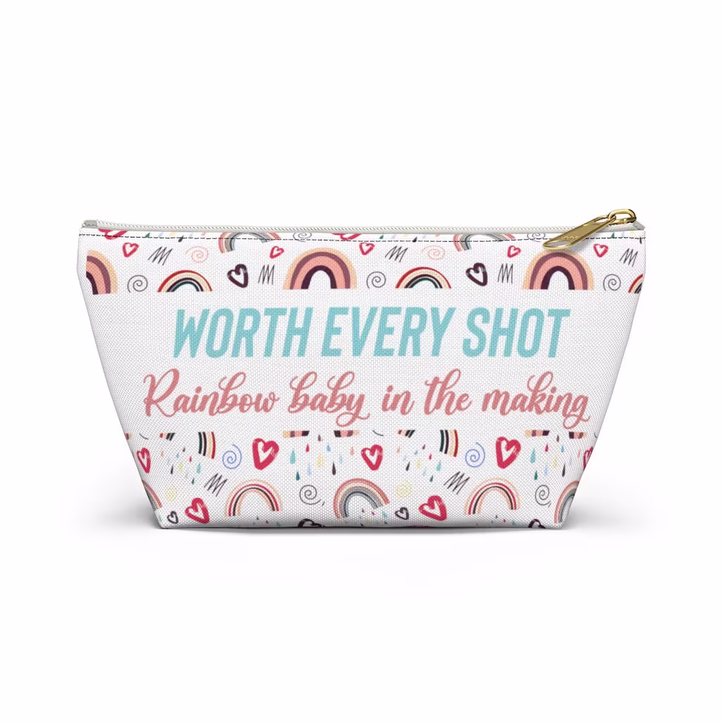 Ivf Med Bag, Medicine Worth Every Shot, Ivf Medication Gift, Iui Bag For Ivf Shots, Infertility Gift