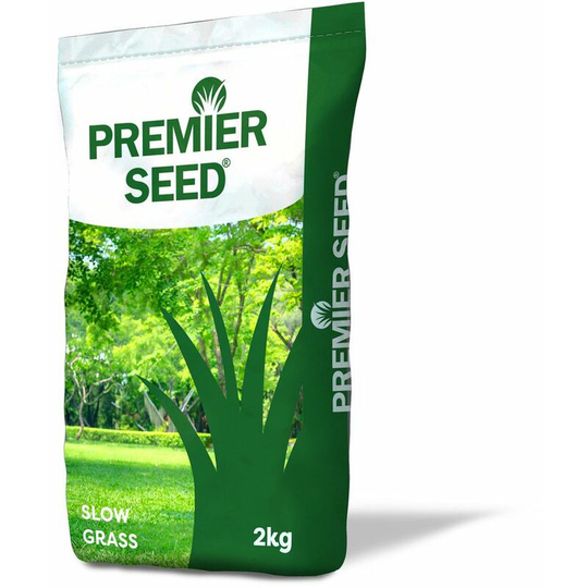 Premier Seed Slow Grow Grass Seed 2kg