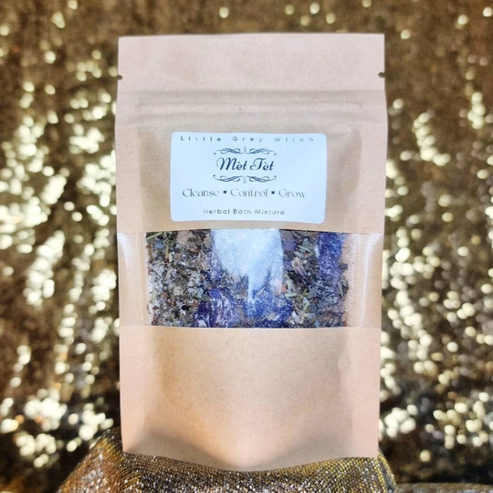 Mèt Tèt Traditionally Blended Herbal Bath For Spiritual Cleansing, Spiritwork & Personal Growth. Hoodoo, Vodou, Voodoo Witchcraft