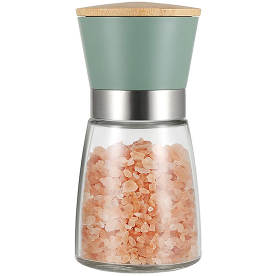 1PCS Premium Red Home High Grips Manual Salt or Pepper Grinder Mill Shakers Grinder Jar for Kitchen green