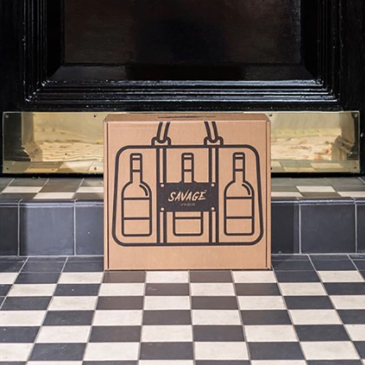 Organic Wine Box Three Bottles Selection