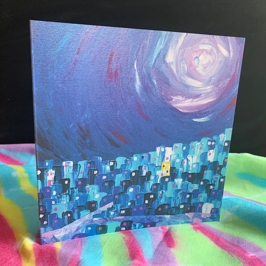 Bethlehem Shines Christmas Card - Christian Greeting Painting The Reason For Season