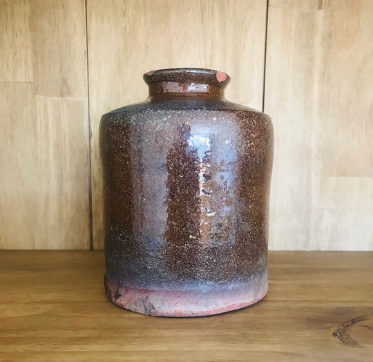Lovely Vintage Salt Glazed Stoneware Bottle