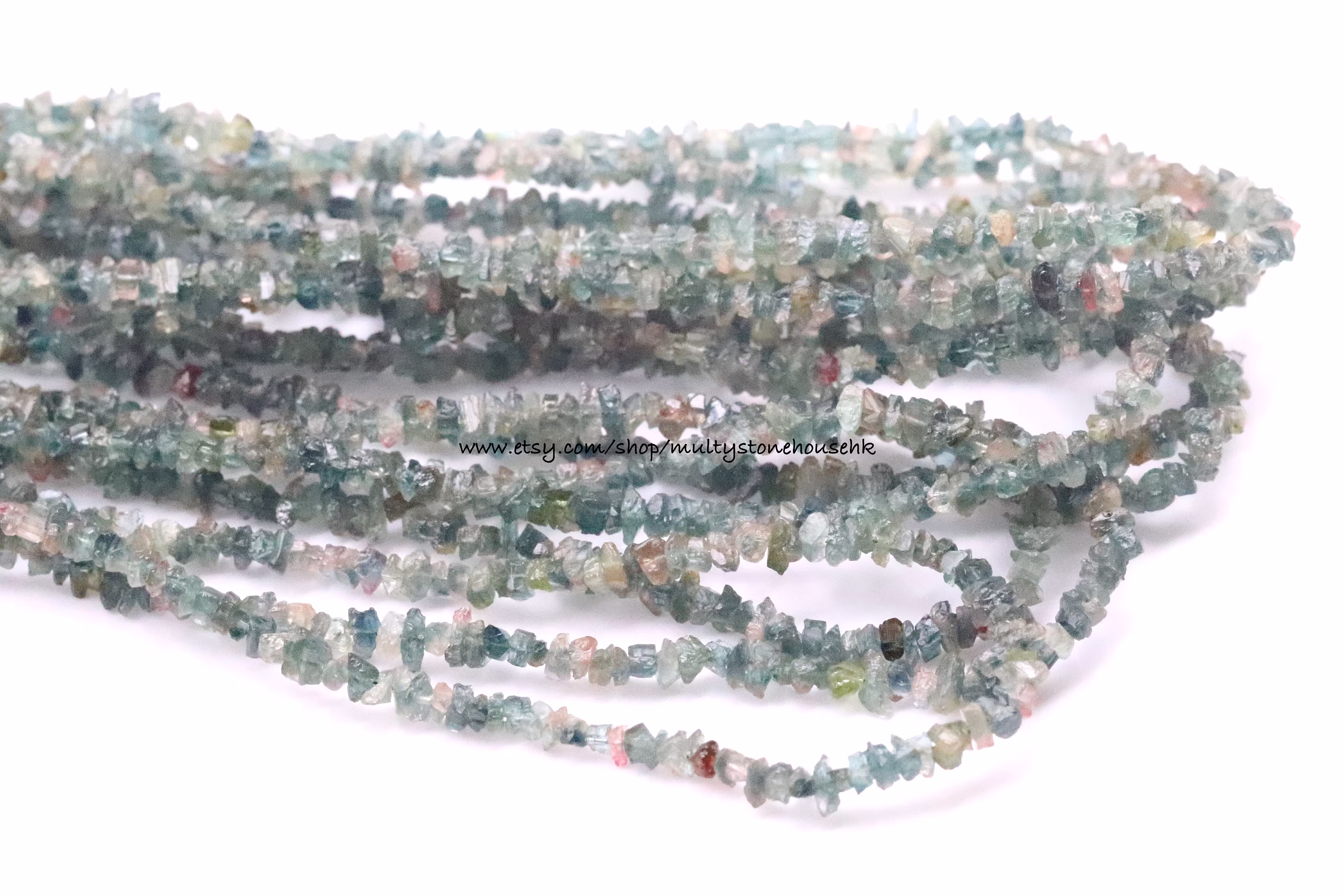 Tourmaline Organic Uncut Aaa 40cm | 16'inch