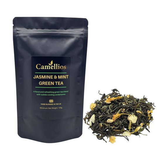 Jasmine And Mint Green Tea Loose Leaf