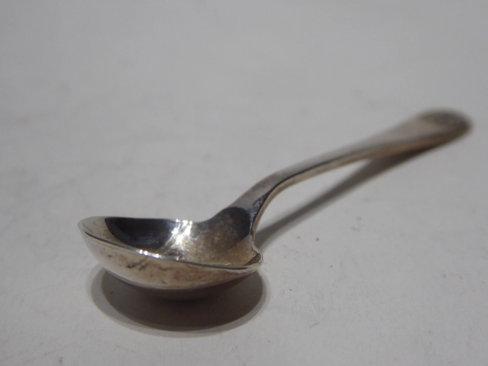 1971 Sterling Silver English Salt Or Mustard Spoon