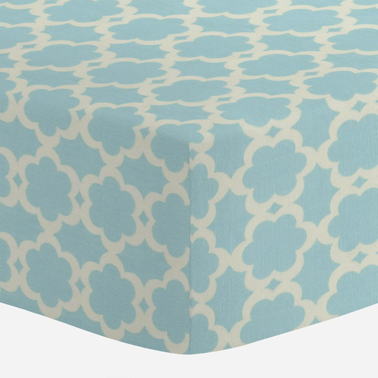 Kumari Garden Tarika Crib Sheet | Organic Sheets Carousel Designs