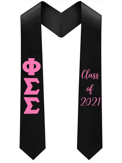 Custom Organization Graduation Stole | Sorority Fraternity