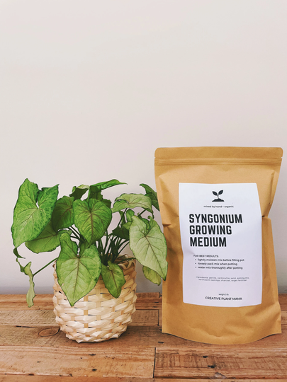 Syngonium Soil Mix - Houseplant Growing Medium 3 lb/2 Gallon