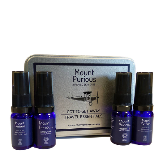 Organic Skincare Travel Gift Set Vegan And Cruelty Free