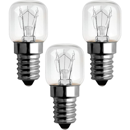 15W 300 Degree E14 Oven Light Bulb, AC220V-240V, E14 Incandescent Bulb, Warm White 2700K, E14 Small Screw Base Pygmy Lamps For Microwave, Oven, Salt