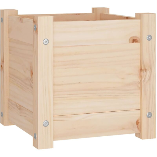 Vidaxl - Garden Planter 31x31x31 cm Solid Pinewood Brown