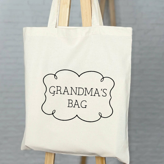 Grandma's Bag Natural Organic Cotton Bag