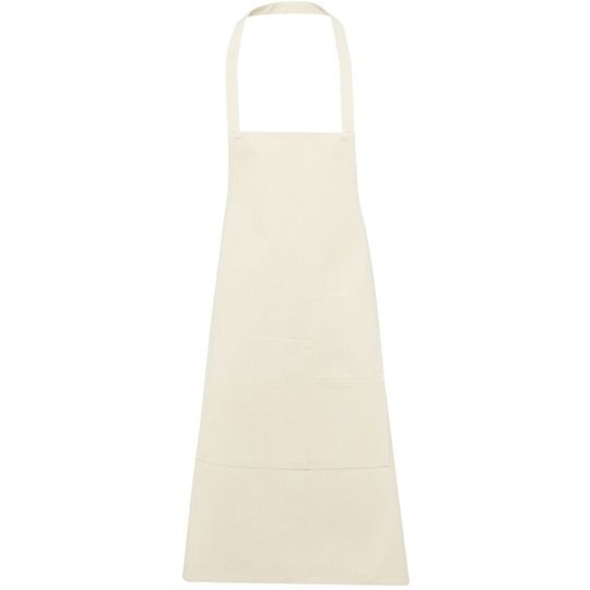 Seasons Khana Cotton Full Apron (One Size) (Off White) - Off White