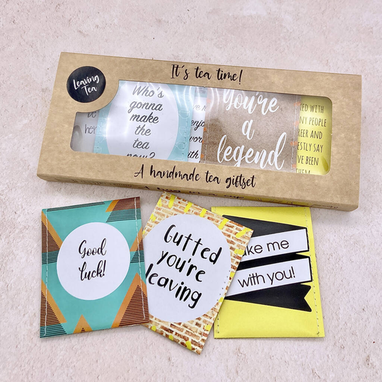 Leaving Present: 'Sorry You're Leaving' Tea Gift Set