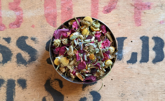 Dreamy Days Leaf Loose Herbal Tea - Floral Caffeine Free Gift