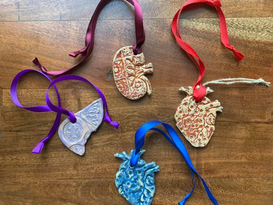 Mini Organ Ornaments