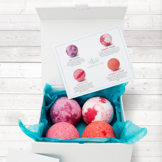 Berry Collection Organic Bath Bomb Gift Set