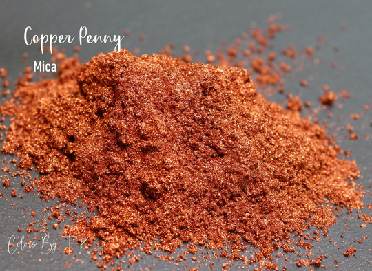 Copper Mica Pigment Powder Vegan For Resin, Nail Polish, Make Up, Slime, Freshies, Candle Making, Soap Making