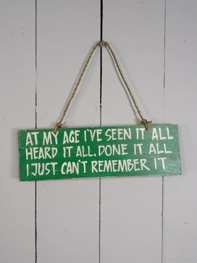 Handcrafted Wooden Sign