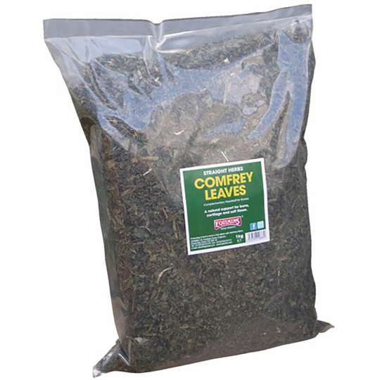 Equimins - Straight Herbs Comfrey Leaves - 1 Kg Bag - 886