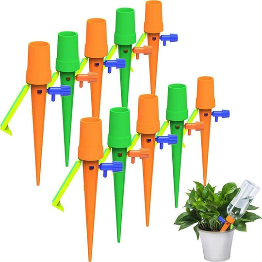 Drip Irrigation Kit, Drip Irrigation, Self Watering System, diy Automatic Plant Watering, Garden Plant Watering System - 6pcs