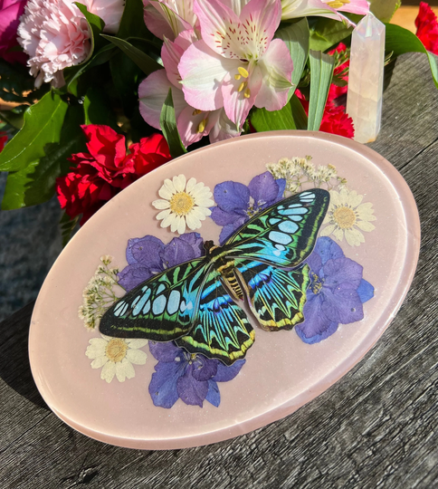 Hibiscus Wall Plaque