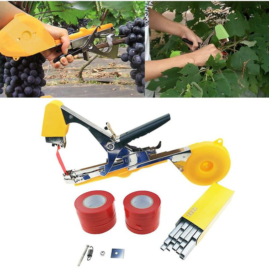 Tying Machine For Plant And Garden Plant Tapetool Tapener,red