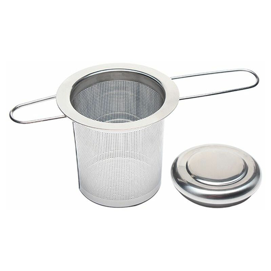 2 Pieces Stainless Steel Tea Infuser with Handles Tea Strainer with Fine Hole Handle Hanging