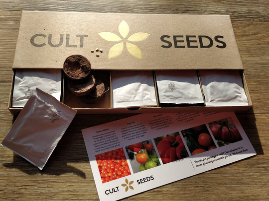 Grow Your Own Tomato Seeds With Coir Starter Coins