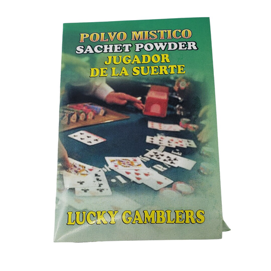 Lucky Gamblers Sachet Powder/Jugador De La Suerte Polvo Mistico
