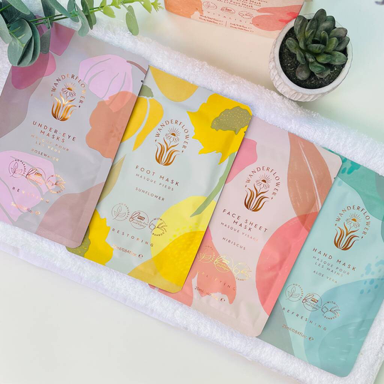 Hand, Foot, Eye And Face Mask Library Giftset