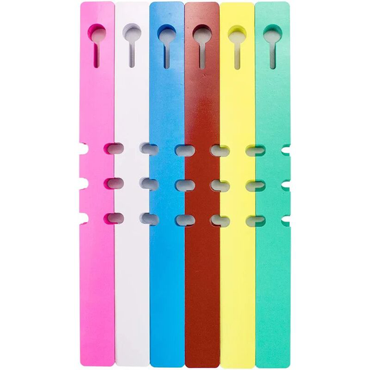 Plastic Tree Tags 2x20cm Garden Plant Tags Wrap Hanging Tags 400 Pcs (Green) - Rhafayre
