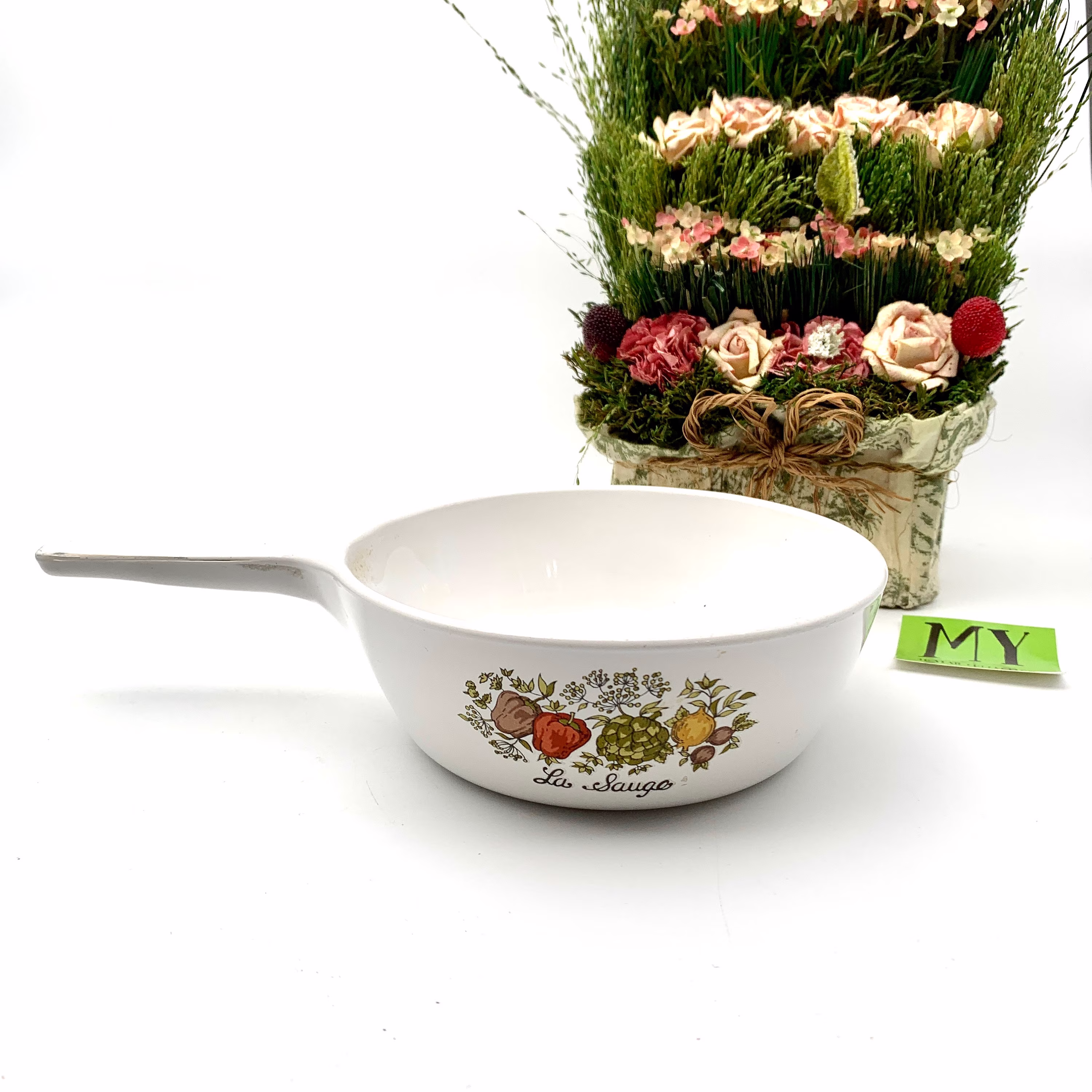 Vintage Corning Ware Spice Of Life 1 Pint Menuette Le Sauge Pan With No Lid Replacement Item Herb Motif Retro Cookware My40Yearcollection