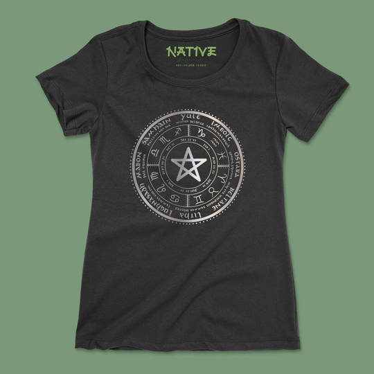 Witch Year Wheel - Organic Cotton T-Shirt
