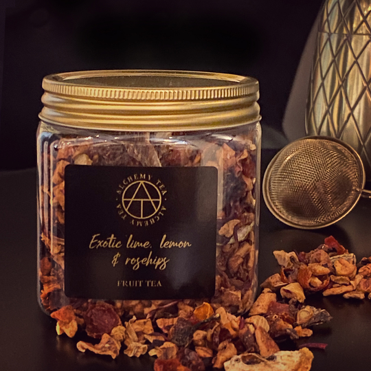 Alchemy Tea Lime, Lemon And Rosehips With Infuser