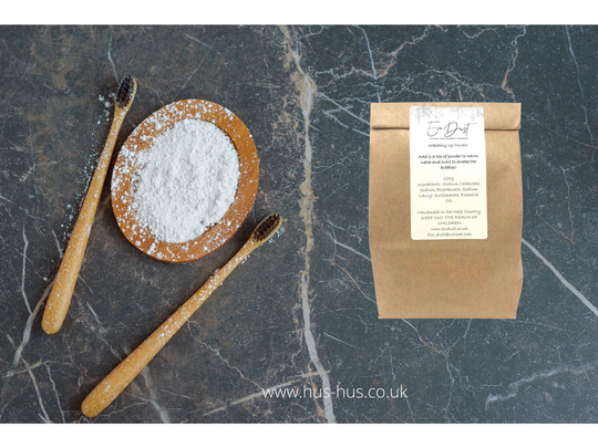 Natural | Washing Up Powder 220G Handmade Lavender Rosemary Coconut Tea Tree Lemon Sweet Orange