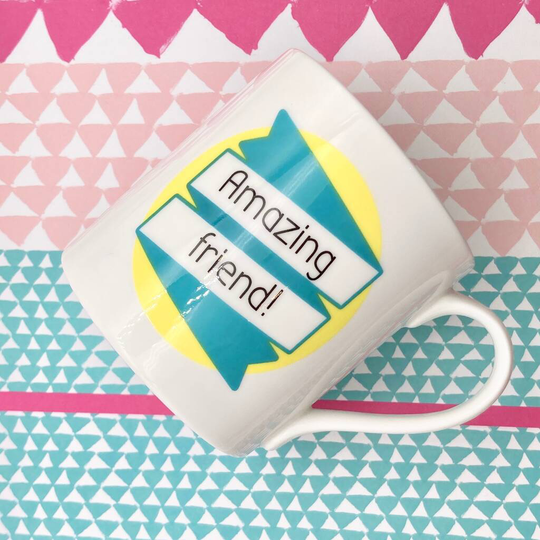 Amazing Friend! Mug And Tea Gift Set