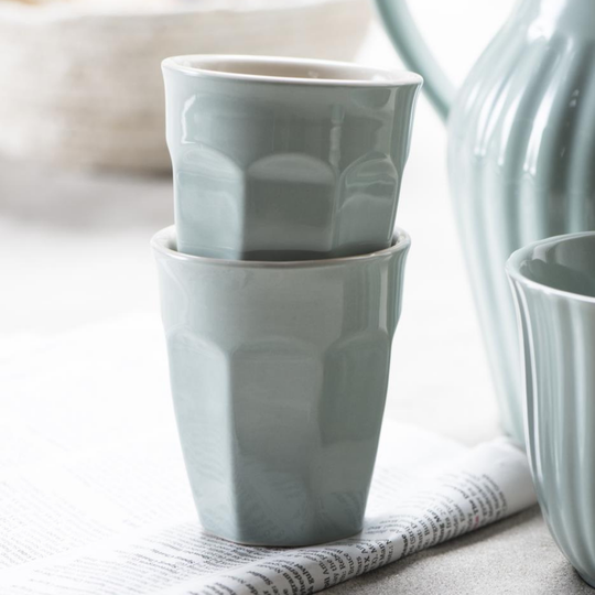 Sage Green Latte Cup