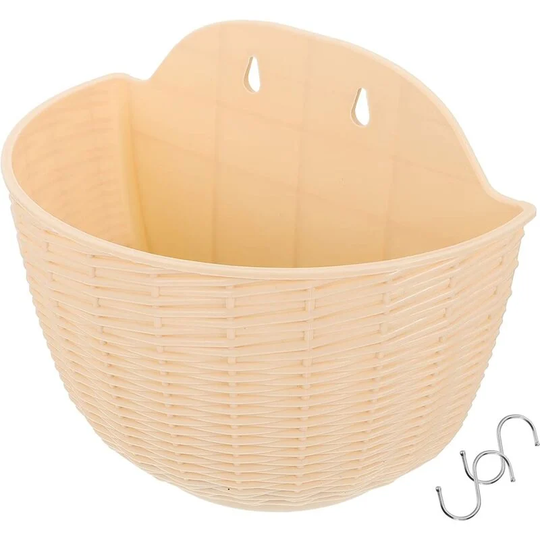Plastic Wall Hanging Planter Wall Mounted Garden Plant Flower Pot Basket Container for Orchid Grass Succulent Cactus Home Office