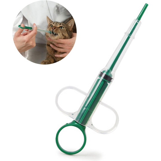 Devenirriche - Dogs and Cats Medicine Feeder Pet is Given Medicines Medical Feeding Tool Silicone Syringes Super Durable and Reusable Extremely