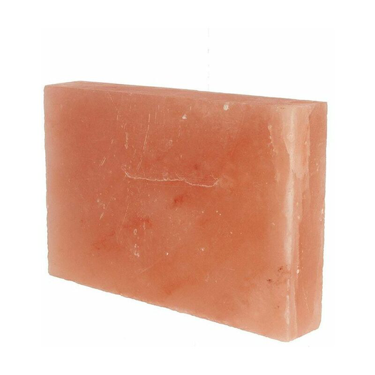 Barbecue Salt Stone (20x 10 x 2 cm), Natural Himalayan Griddle for Cooking, bbq, Preparation and Presentation