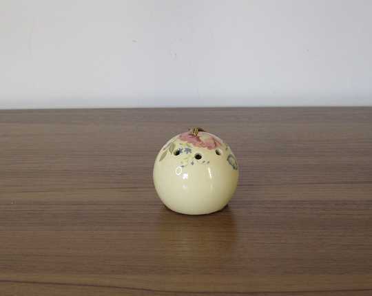 Vintage Floral Pomander Old Pomanders Decor Dressing Table Accessories Powder Pots