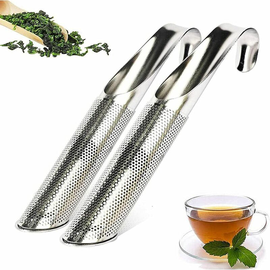 Heguyey - Tea Infuser 2 Pack Loose Tea Infuser Tea Steeper with Long Handle