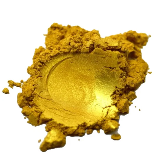 Victory Gold Mica Powder For Epoxy Resin, Royal Pigment, Paint, Watercolors, Slime, Cosmetic Yellow